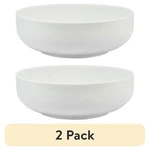 Microwave Dishwasher Safe Round Porcelain Serving Bowl 46 Oz Ideal Salad Soup. Fixed Price $39.43.