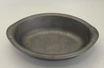 Vintage The Wilton Co Pewter Oval Serving Bowl With Scallop Handles. Fixed Price $14.99.