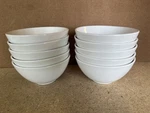 Set Of 10 - Ikea Fargrik 5" White Snack All Purpose Bowls 20464. Fixed Price $89.99.