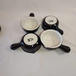 Hall Soup Chili Bowls With Handles 644 Black Vintage. Fixed Price $18.00.