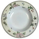 Wedgwood Vintage 1997 "fleur" 9" Large Rim Soup/pasta Bowls-excellent-set Of 8. Fixed Price $119.50.