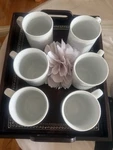 Better Homes White Mugs Set Of 6. Fixed Price $9.00.