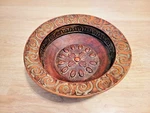 Hosley Metal Bowl Decorative Brown Elegant Expressions. Fixed Price $14.99.
