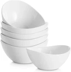 Porcelain Small Serving Bowls, 10 Ounce Dessert For Ice Cream Snacks Appet. Fixed Price $37.21.