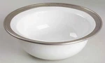 Match Pewter Convivio White Rimmed Cereal Bowl 7477640. Fixed Price $146.00.