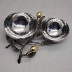 Michael Aram Pomegranate Double Dish Decorative Serving Bowls 175182. Fixed Price $155.68.
