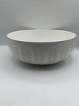 Better Homes & Garden Wheat Pattern Modern Farmhouse 10 Serving Mixing Bowl. Fixed Price $69.99.