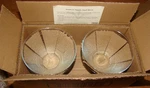 4X Nib Southern Living At Home, 2 Cup Sippers Hammered Glass Bowls (40938). Fixed Price $50.00.