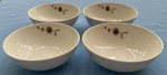 Set Of Four Lenox Simply Fine Flourish All Purpose Cereal Bowls. Fixed Price $195.00.