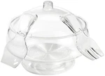 Prodyne AB-3-D Acrylic Salad Bowl & Servers, Clear. Fixed Price $51.18.