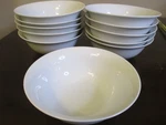 Pottery Barn Caterers White Porcelain Rimmed Cereal Bowl 6.5 China. Fixed Price $8.99.