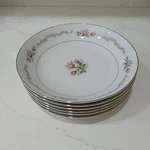 Mikasa First Love Soup Bowls Set Of 6. Fixed Price $55.00.