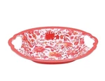 The Pioneer Women Painterly Floral Oval Server Bowl Coral. Fixed Price $21.00.