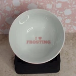 Cake Boss Patterns & Quotes Dessert/ Ice Cream Bowl Replacement Pink Stripe 2013. Fixed Price $7.99.