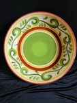 Vintage Italian Villa Gibson Serving Bowl 13" Diameter. Fixed Price $12.00.