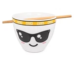 Bop Pho Sho Japanese Dinnerware Set 16-OUNCE Ramen Bowl, Chopsticks. Fixed Price $19.99.