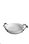 Luxury Home Decor Gift- Michael Aram Black Orchid Pie Dish. Fixed Price $295.00.