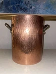 Mauviel Made In France Hammered Copper Pot. Fixed Price $600.00.