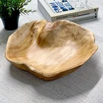 Handmade Natural Root Wooden Storage Fruit Salad Serving - Large. Fixed Price $54.95.