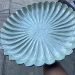 Julia Knight By The Pedestal Bowl Large 20 Seahorses Enamel Tray Light Green. Fixed Price $99.99.