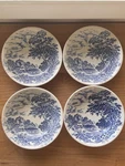 Vintage 1960S Enoch Wedgewood Counryside 5 Fruit / Sauce Bowls, Set Of 4. Fixed Price $24.95.