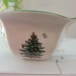 Spode Christmas Tree Individual Pierced Candy Nut Bowl. Fixed Price $16.99.