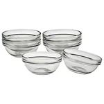 Luminarc Stackable 3 Glass Pinch Bowl, Set Of 6 Inch, Clear. Fixed Price $24.84.