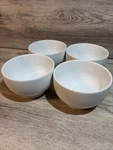 Set Of 4 Target Home White Cereal Soup Salad Rice Bowls 5. Fixed Price $19.99.