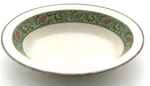 Noritake Isolde #7019 Oval Vegetable Serving Bowl Japan Silver Trim 10 X 7.5" #1. Fixed Price $28.00.