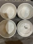 Steelite International Slanted Sheer Bowl White Lot Of 4 England Ceramic Modern. Fixed Price $32.25.