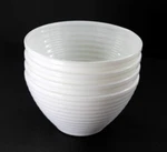 Gibson Ultra Patio 4 Piece Tempered Opal Glass Dessert Bowl, Set Of. Fixed Price $19.95.