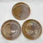 Creative Co-op 8" Round Stoneware Plates Reactive Glaze, Gray/brown, Set Of 3. Fixed Price $57.52.