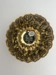 Pampa Bay Snack Bowl (gold) Porcelain New Free Shipping. Fixed Price $21.97.