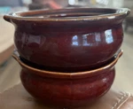 French Onion Soup Crocks Bowl Brown Stoneware-ceramic World Ultima Glossy. Fixed Price $19.99.
