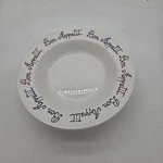 Furio Bon Appetit Bowls 8.75" Set Of 4 Made In Italy Spaghetti Pasta Soup. Fixed Price $36.99.