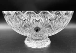 Waterford Crystal Rosalee Footed Bowl 10" Scalloped Wedge Cut #40026590. Fixed Price $269.99.