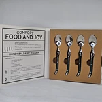 Santa Barbara Design Studio Appetizer Spoon Set 4PC Green Handle Stainless L7200. Fixed Price $20.99.