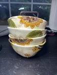 Set Of 4 Tabletops Lifestyles Charlotte Hand Painted Soup/cereal Bowls 6. Fixed Price $24.15.
