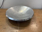 Namb Large Round Serving Dish Bowl Vintage Mcm Aluminum Alloy 17' X 4". Fixed Price $25.00.