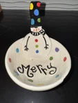 Colorful Mud Pie Small Christmas Snowman Treat Bowl. Fixed Price $20.00.