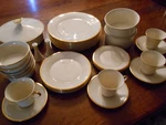 Lenox Eternal Dinnerware Dinner/salad/dessert Plates, Fruit Bowls Casserole. Fixed Price $59.95.