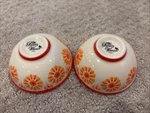 Pioneer Woman Floral Bursts Red Colorful Small Dipping Bowls Set Of Two. Fixed Price $7.99.