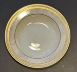 New Set Of 4 Oscar De La Renta Fine Ivory Florentine Rim Soup Bowls Nos. Fixed Price $49.99.