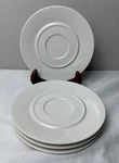 Set Of 4 Alessi Bella Tavola Ettore Scottass Saucer Side Plates 6.5. Fixed Price $50.00.