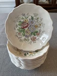 Royal Doulton Malvern Fruit Bowls 5/8" D6197 (set Of 10). Fixed Price $39.00.