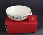 Nwt Lenox Holiday 10.25" Large Serving Bowl Holly Berries Gold Trim. Fixed Price $38.99.