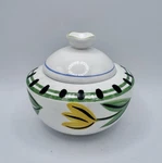 Mikasa DX106 Sugar Bowl Lid Flower Fest Design Bright Colors. Fixed Price $24.99.