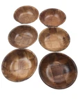 Elite Global Solutions ECO618R-CK Checkered Design Oz Round Melamine Bowls. Fixed Price $21.95.