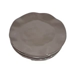 Squared Nyc Ruffle Pebble 8 Dinner Plate Set Of 4. Fixed Price $20.99.