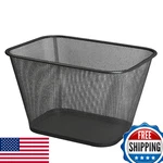 Steel Mesh Rectangular Open Top Waste Basket Bin Trash Can For. Fixed Price $42.57.